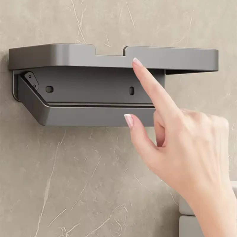 Suporte prático de papel higiênico e acessórios