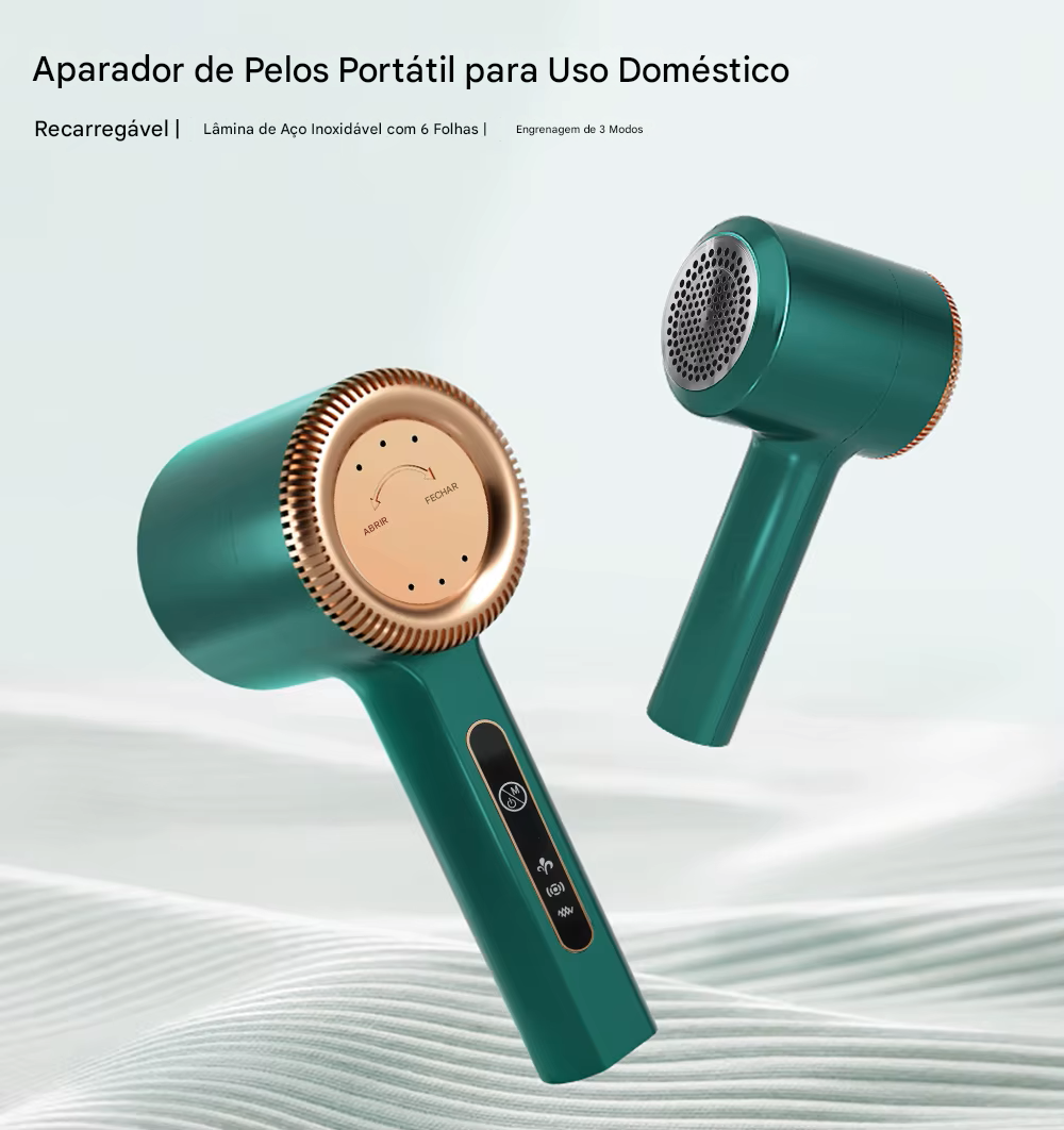 Removedor Elétrico de Fiapos