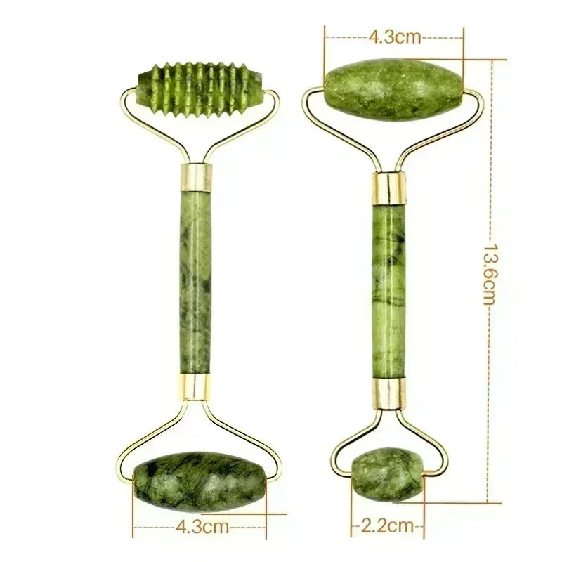 Massageador Facial de Jade