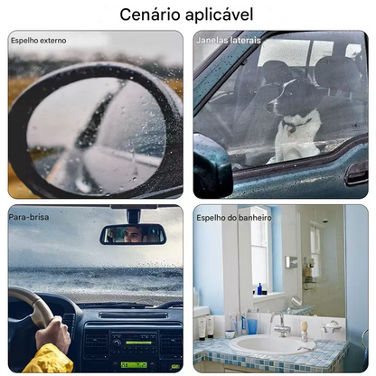 Película protetora para retrovisor de carro